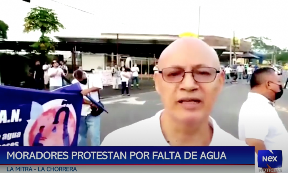 Protestan por la falta de aguas en varios sectores de La Chorrera ...