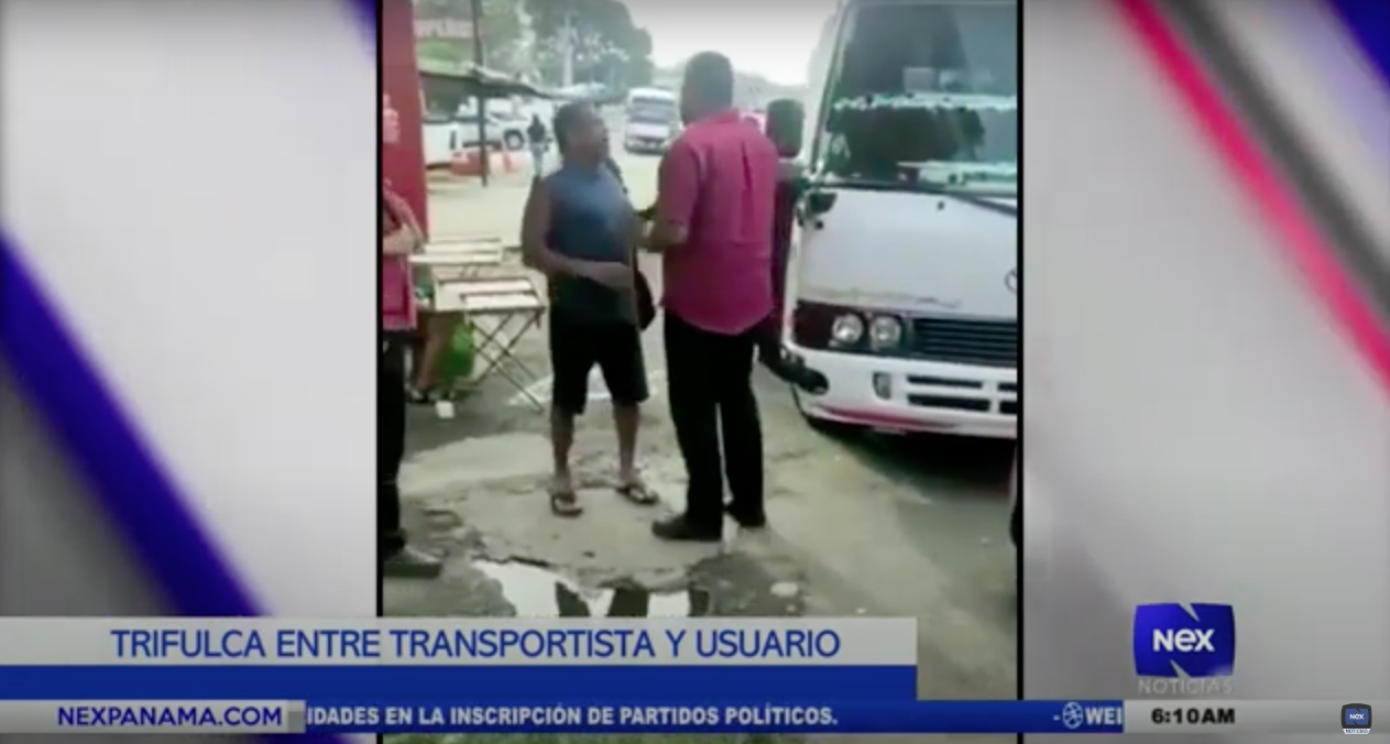 Trifulca Panamá Oeste