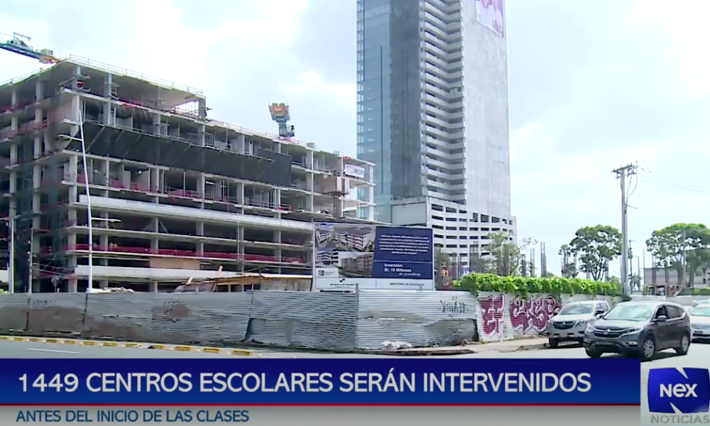 Planean intervenir escuelas antes del inicio de las clases – NexPanama