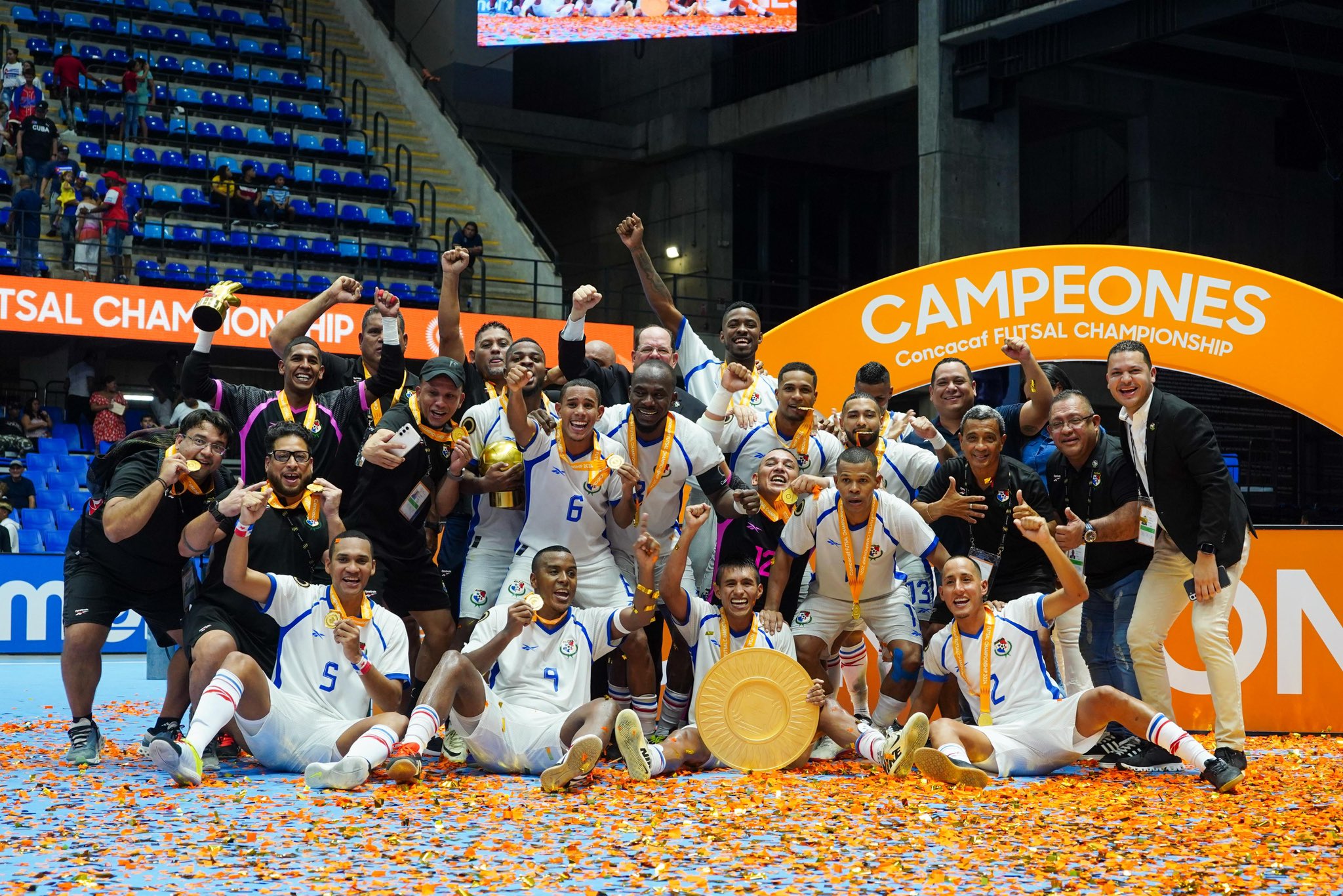 Selección Panameña de Futsal celebra título en Nicaragua