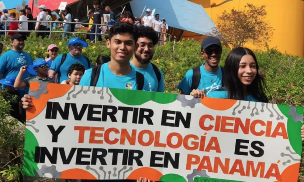 Décimo aniversario de la Marcha por la Ciencia en Panamá