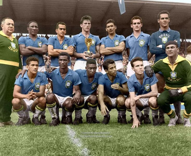 El inicio de la era dorada de Brasil y el nacimiento de Pelé en los Mundiales