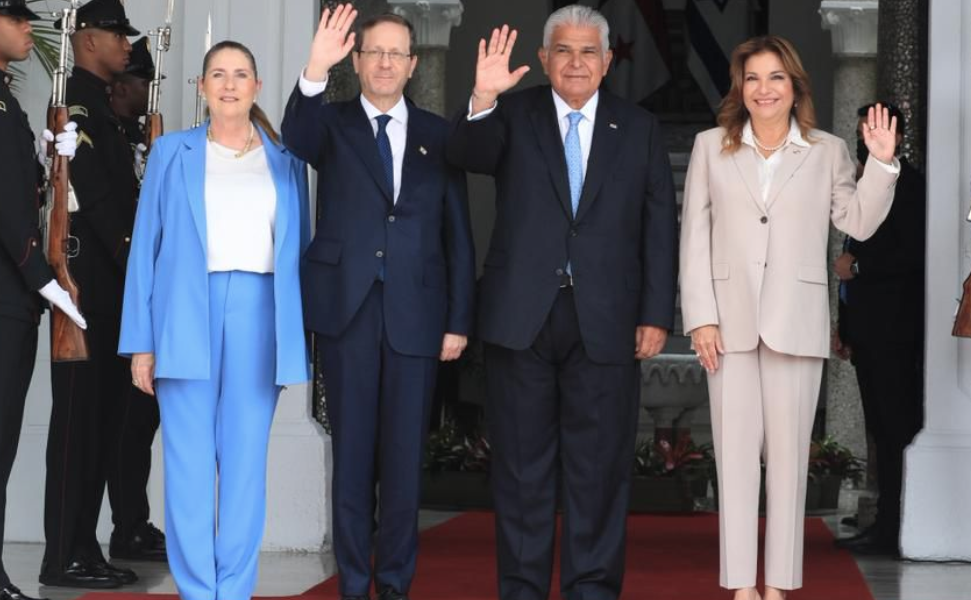 Presidente Mulino se reúne con su homólogo israelí Isaac Herzog