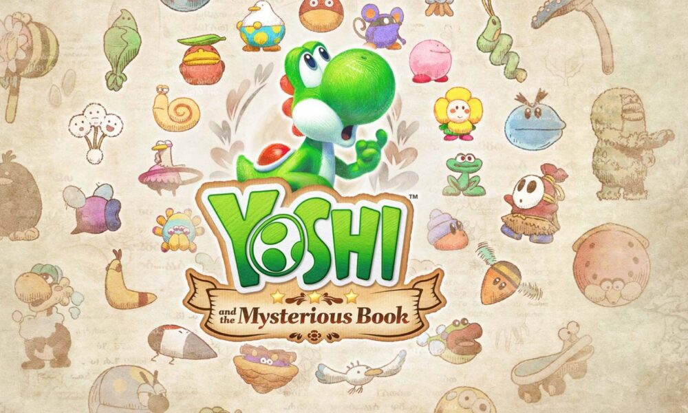 Nintendo lanzó el nuevo videojuego de «Yoshi y el Libro Misterioso»