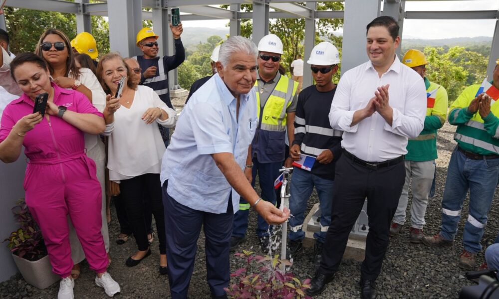 Gobierno entrega el Anillo Hidráulico Norte que beneficia 200 mil personas