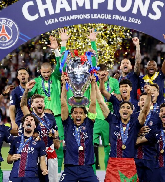 PSG es nuevamente campeón de Europa