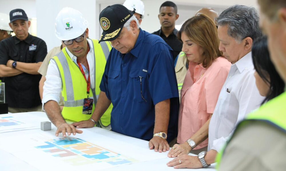 Presidente Mulino supervisa avances del nuevo Hospital Aquilino Tejeira