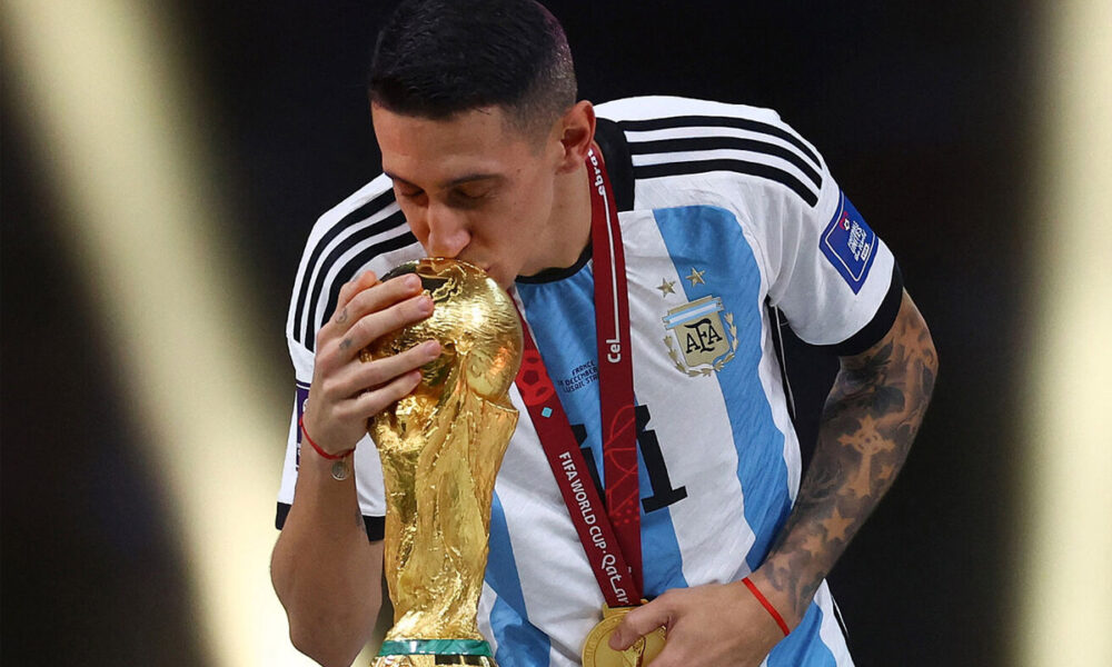 Di María una de las figuras más recordadas en los mundiales