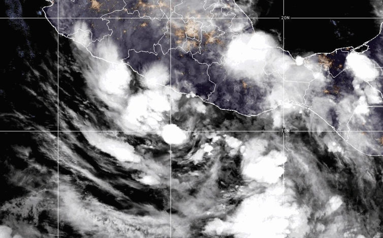 Tormenta tropical Boris se forma frente a la costa