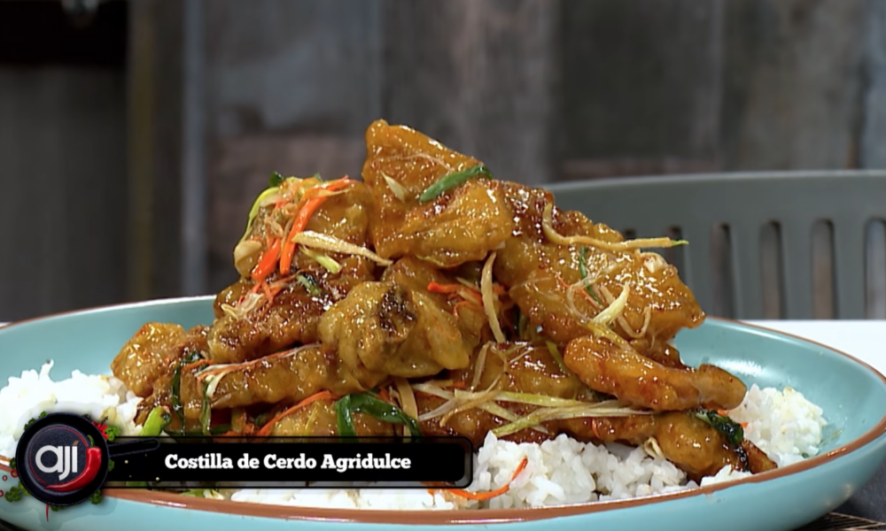 Receta de costilla de cerdo agridulce